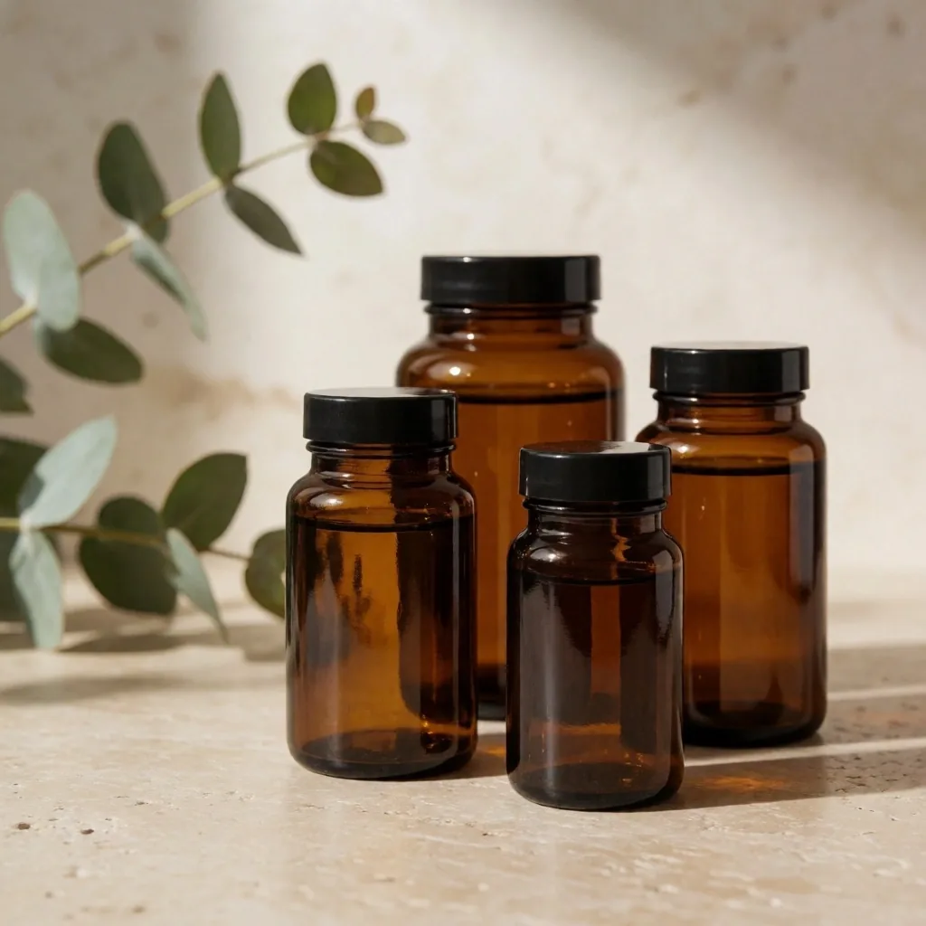 Daya Pria supplement bottles on stone surface